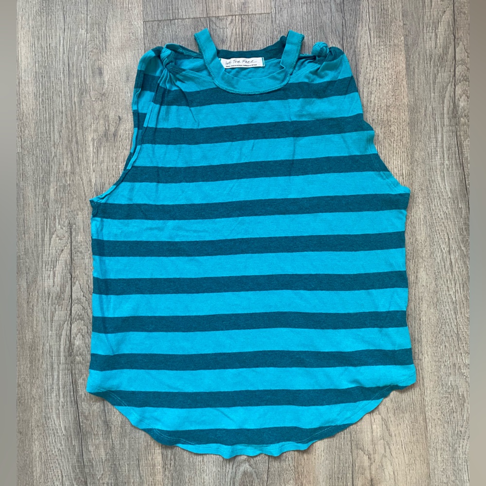 Striped Blue Tank